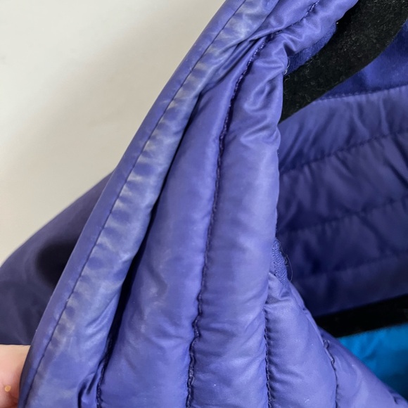 KUHL Projectkt Spyfire Goose Down Jacket Coat Purple Puffer Size XL - Picture 6 of 12